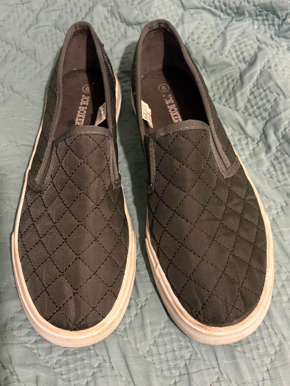 Joe Boxer Green Slip-On Quilted Casual shoes